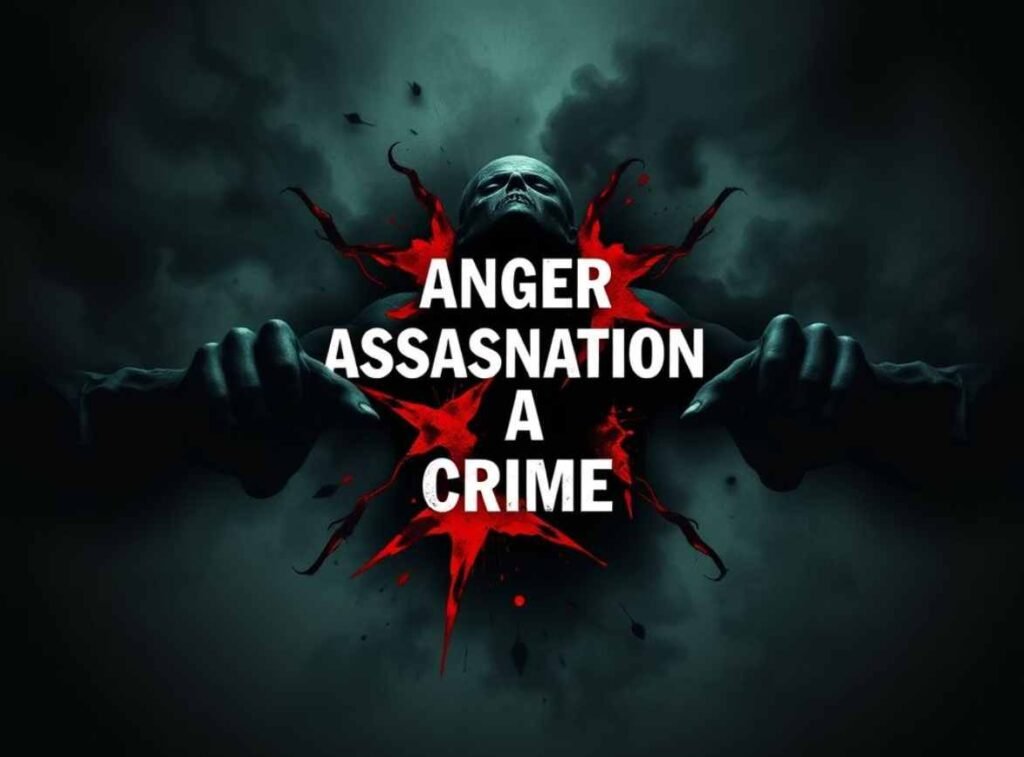 Anger Assassination is a Crime