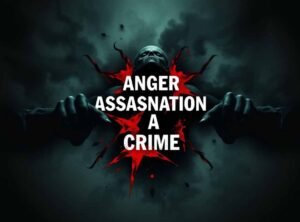 anger assasnation is a crime