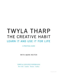 The creative habit