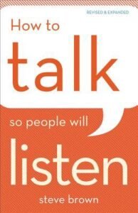 How to Talk So People Will Listen book