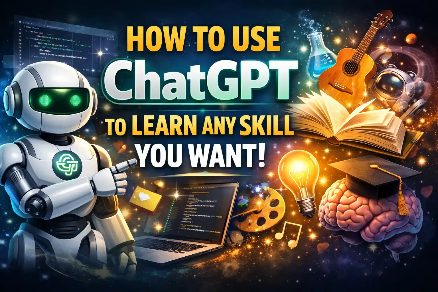 How to use ChatGPT to learn any skill you want.