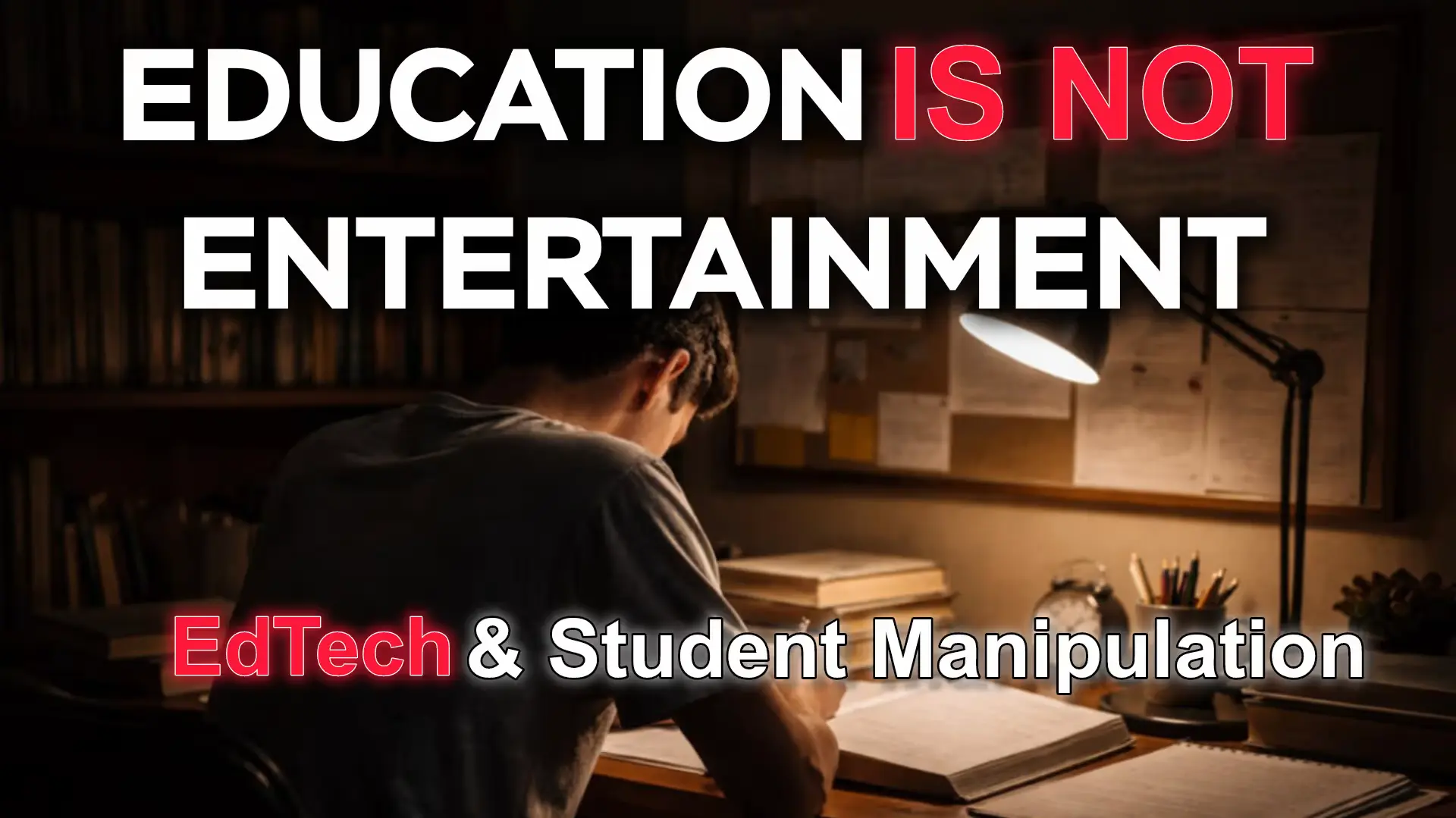 Education Is Not Entertainment: How EdTech Companies Are Misleading Students