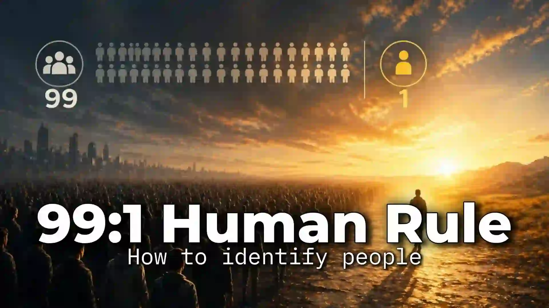 How to Identify People’s True Character: The 99:1 Human Rule