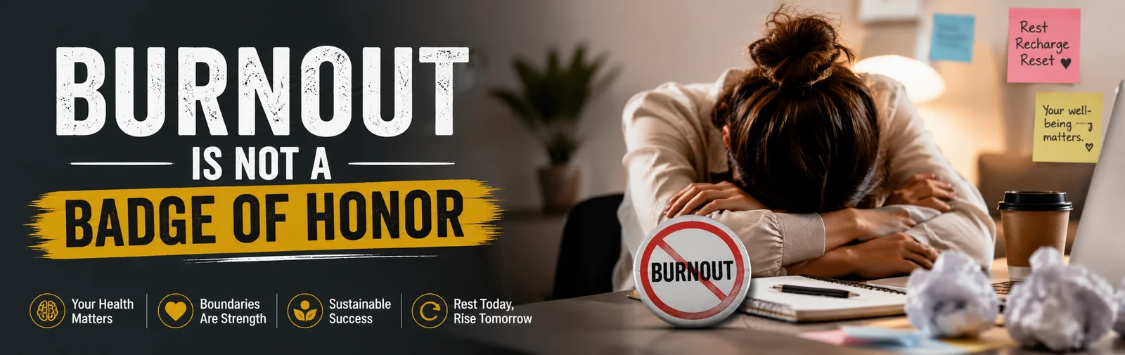 Burnout Is Not a Badge of Honor