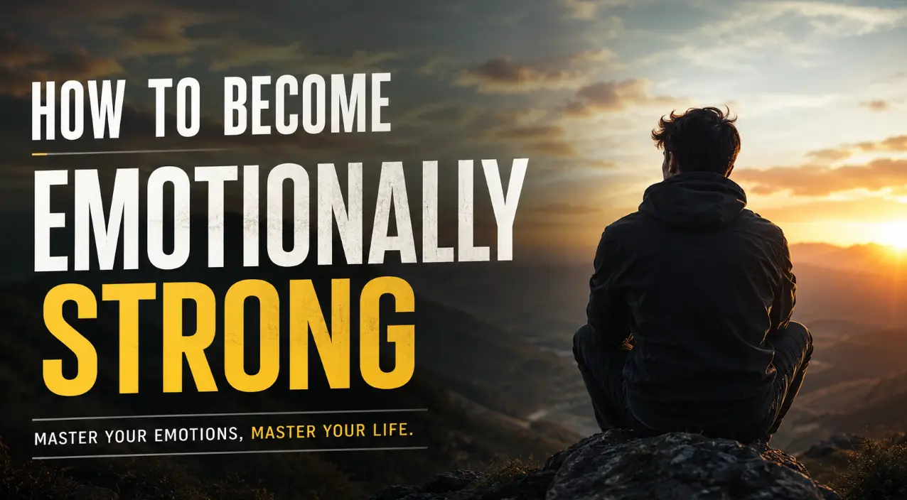 How to Become Emotionally Strong